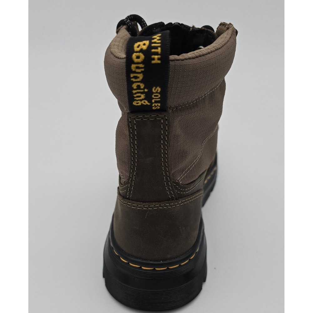 Dr. Martens Combs Jungle Zip Boots Ladies Size 7 Tactical Dark Khaki Lace-Up NEW - Picture 5 of 16